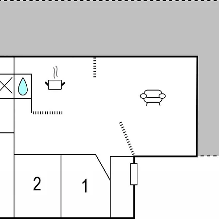 Three-bedroom Holiday In דיוויטי